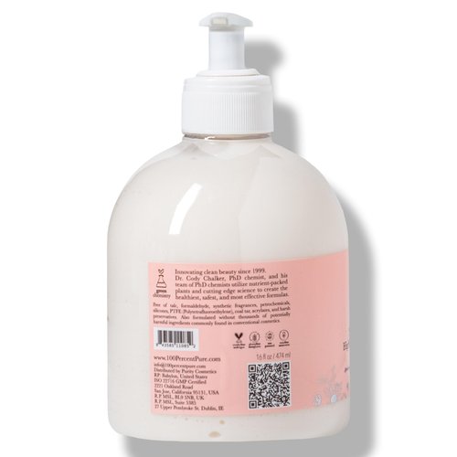 100% PURE Yuzu & Pomelo Glossing Conditioner Revitalizing & Hydrating Nutrient Boost of Kelp Flax Seed Oil & Vitamin E Helps Restore Hair Shine Body & Strength for Women & Men, Vegan - 16 Fl Oz