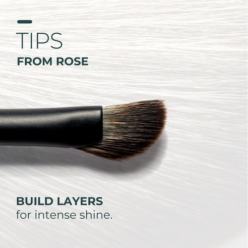 Rose and Ben Beauty E27 Inner Detail Eye Brush | Angled Design for Precise Application | Cruelty-Free Bristles