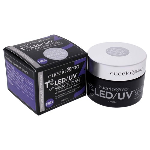 Cuccio Pro T3 Cool Cure Versatility Gel - Controlled Leveling Opaque Brazillian Blush 2 Oz I0099266 56 g (Pack of 1)
