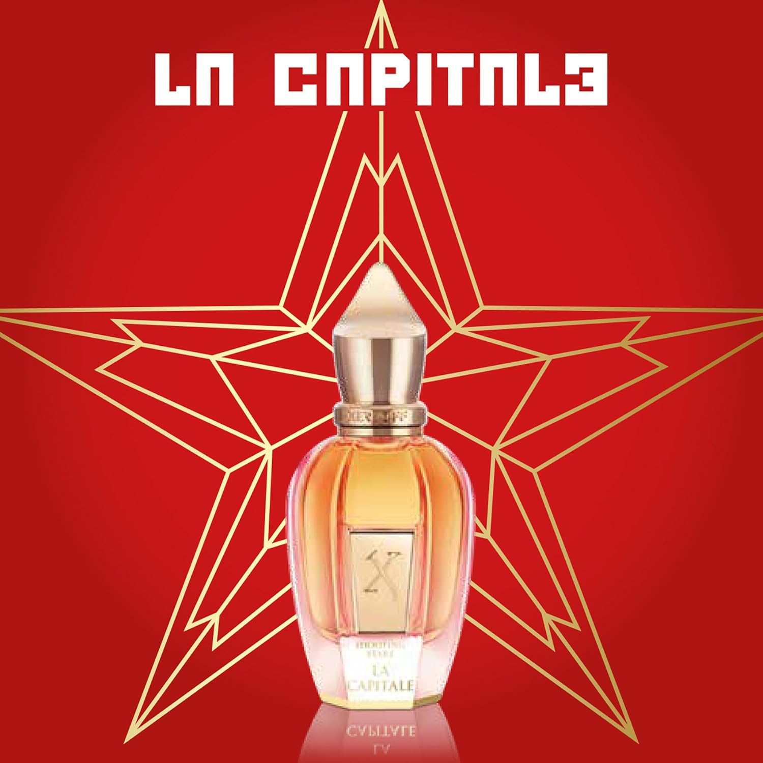 Xerjoff La Capitale Parfum - 50ml Unisex Amber Perfume with Strawberry, Leather & Vanilla Notes