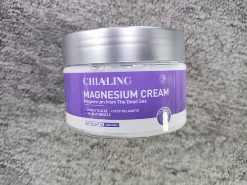 Chialing DeadMagnesium Cream - Natural Lavender Magnesium Lotion from The Dead Sea | 4 oz, Made in USA
