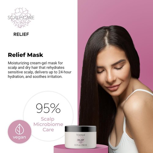 LAKMÉ Teknia Scalp Care Hydra Cream Gel Mask - Nourishing Relief for Dry Scalp | 8.5 Fl Oz
