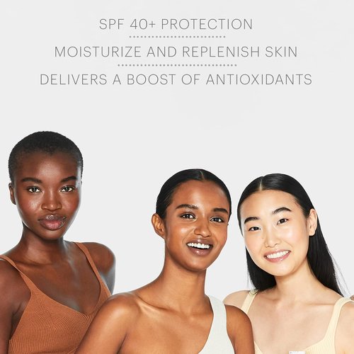 Glo Skin Beauty Mineral Sunscreen SPF 40+ | Oil-Free Hydrating Face Moisturizer, 1.7 Fl Oz