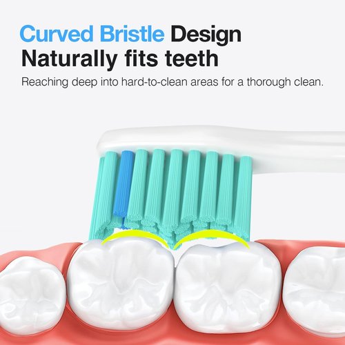 Philips Sonicare Replacement Toothbrush Heads - E-Series & Essence Compatible | 4-Pack Electric Brush Heads