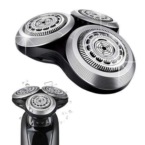 Philips Norelco SH90 Replacement Rotary Heads - Upgrade Double-Layer Precision Blades for Series 9000