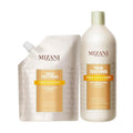 Mizani True Textures Moisture Replenish Shampoo - Hydrating & Smoothing | Sulfate-Free | 33.8 Fl Oz + 16.9 Fl Oz Refill