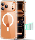 ESR iPhone 17 Pro Max Case - Shockproof Military-Grade Protection | MagSafe Compatible, Clear Design