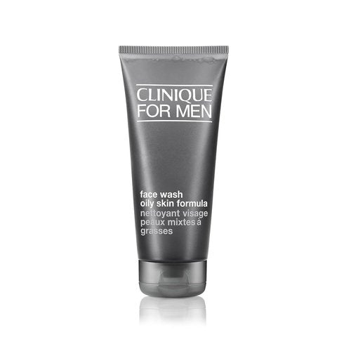 Clinique For Men Oil Control Face Wash Cleanser - Removes Excess Shine & Preps for Shaving | 6.7 Fl Oz