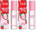 RUDE Cosmetics Berry Juicy Lip Gloss - Pure for Women - 0.14 oz Lip Gloss (Pack of 2)