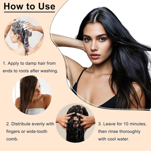 Skiennix Collagen Hair Mask - Deep Repair Conditioning Treatment with Argan Oil | 250ml for Smooth, Frizz-Free Hair
