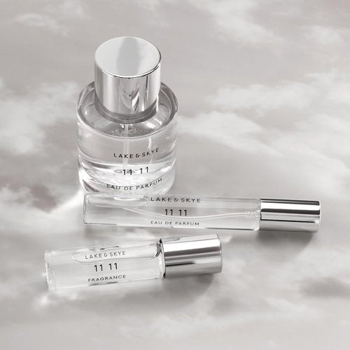 Lake & Skye 11 11 Fragrance Oil Rollerball - Clean Skin Musk, Uplifting Amber Scent - 0.33 fl oz (10mL)