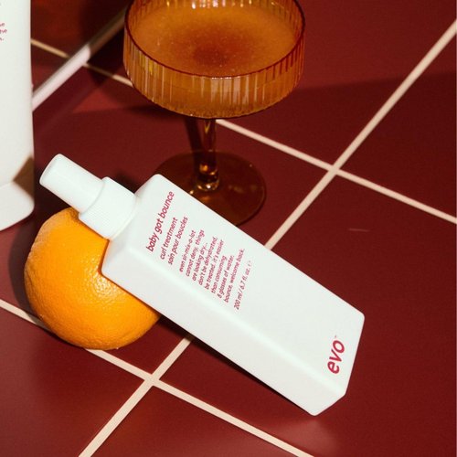 EVO Baby Got Bounce Curl Treatment - Anti Frizz Hair Treatment for Wavy & Curly Hair - Moisturizes, Repairs & Detangles - 6.8 fl oz