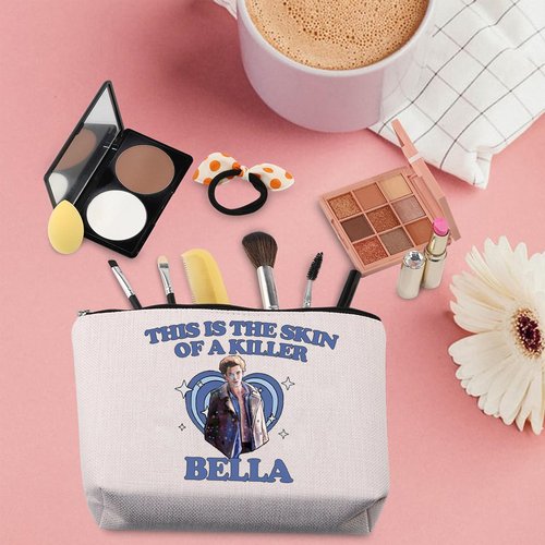 TSOTMO Edward Gift Vampire Movie Merch Zipper Pouch Cosmetic Bag for Movie Fans Vampire Fans Gift Robert Pattinson Gift (KILLER Edward)