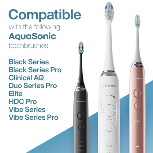 AquaSonic Electric Toothbrush Charger – Conductive Charging Dock, Compatible with Most AquaSonic Toothbrushes – Genuine, Authentic Parts (Black)