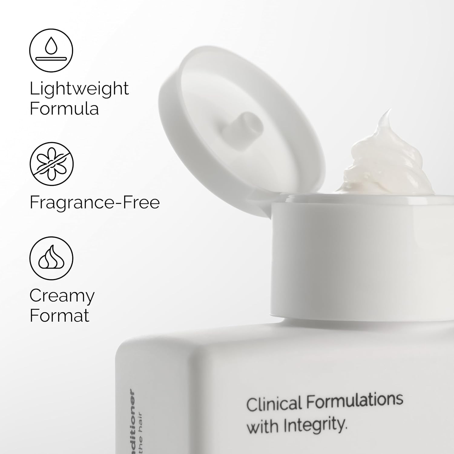 The Ordinary Behentrimonium Chloride 2% Conditioner - Lightweight, Fragrance-Free Formula for All Hair Types | 8.1 Fl Oz