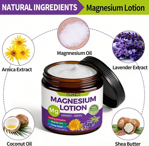 Pure Magnesium Oil Spray & Lotion Set - Unscented, Non-Greasy Relief for Sleep & Muscle Relaxation | 100% Magnesium Chloride with Arnica & Lavender