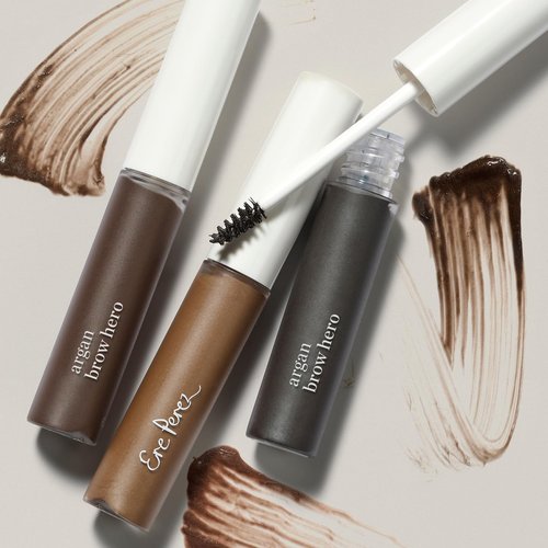 Ere Perez - Natural Argan Brow Hero | Tinted, Versatile, Conditioning | Omegas 3+6, Vitamin E, Castor Oil | Vegan, Cruelty-Free, Clean Beauty (Perfect, 0.12 oz | 3.5 ml)