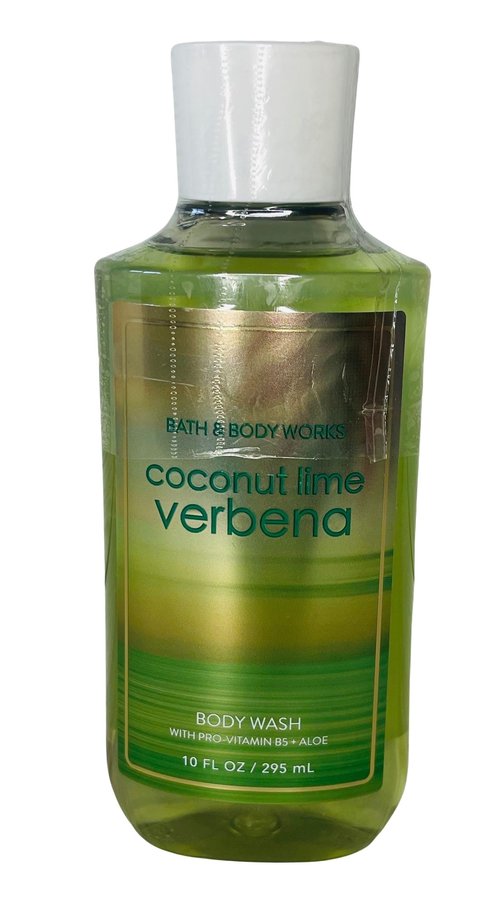 Bath & Body Works Coconut Lime Verbena Body Wash 10 Ounces