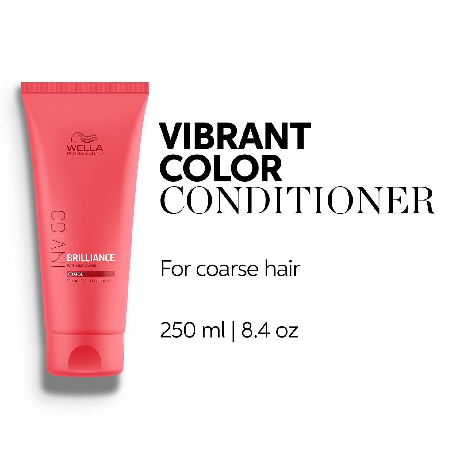 Wella Professionals Invigo Brilliance Conditioner - Intense Color Protection for Coarse Hair