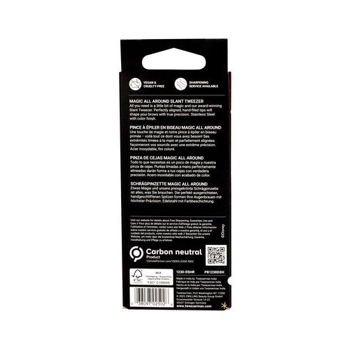Tweezerman Magic All Around Slant Tweezer - Eyebrow Tweezers for Women and Men