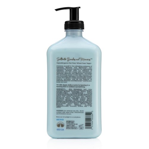 Elegant Sun | Saltwater Beaches Tan Extender - Aloe Vera After Sun Lotion for Sensitive Skin
