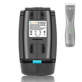 RLJT JIN for DBLC-2 Replacement Battery Compatible Supra ZR II and Pulse ZR II Cordless Clippers, Replaces Batteries 79025 and 560470 Models Lithium-ion 3200 mAh