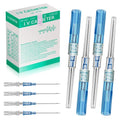 IV Catheter Piercing Needles 50Pcs - Combofix 22G Catheter Needles Kit for Ear Nose Lip Belly Navel Body Piercing Needles Hollow IV Start Kits Piercing Supplies Tools