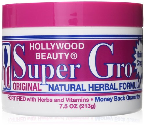 Hollywood Beauty Super Gro Herbal Formula, 7.5 Ounce