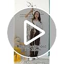 71in Faux Tree Branches Vines for Wall Decor - Flexible Moss Twigs