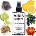 MIRIS No. 34671 Eau de Parfum - Long-Lasting Unisex Fragrance Inspired by Bal D'Afrique | 3.4 Fl Oz / 100 ml