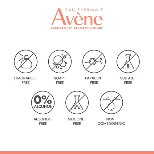 Avène Tolerance Daily Foaming Facial Cleanser - Fragrance-Free, Glycerin & Niacinamide for Sensitive Skin