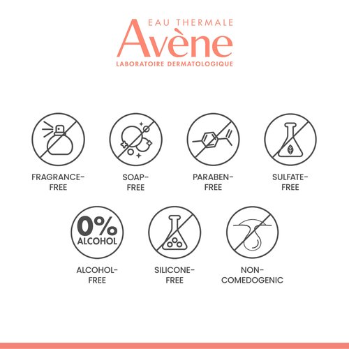 Avène Tolerance Daily Foaming Facial Cleanser, For All Skin Types Including Sensitive, Reactive Skin, Glycerin & Niacinamide Daily Use Face Wash, Fragrance-Free, Dermatologist Tested, Non-Comedogenic