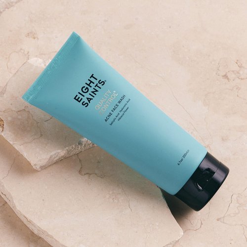 Eight Saints Quality Control Acne Face Wash, Natural & Organic, Reduce Acne and Prevent Future Breakouts, 2% Salicylic Acid, 6.7 Ounces