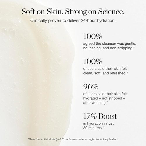 Ogee Silk Dream Facial Cleanser - Organic Daily Face Cleanser for Hydration & Moisture - Travel Size (1 oz | 30mL)
