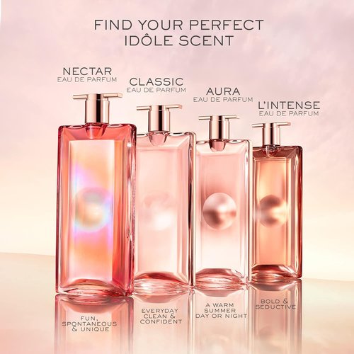 Lancôme Idôle Nectar Eau de Parfum - Long-Lasting Sweet Floral Fragrance with Warm Vanilla - 1.7 Fl Oz