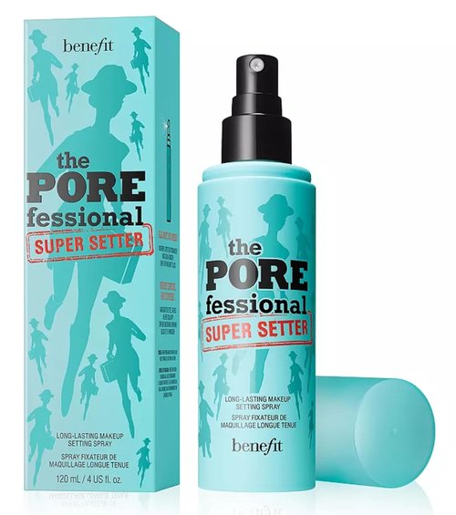 Benefit Cosmetics The POREfessional Super Setter - Long-Lasting Makeup Spray Primer, 4 Ounce