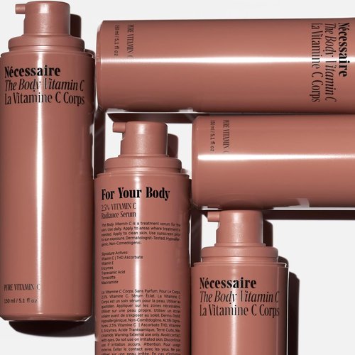 Nécessaire The Body Vitamin C Serum - Brightening Treatment with Pure Vitamin C & Tranexamic Acid | 150 ml/5.1 oz