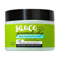 SAUCE BEAUTY Guacamole Whip Hair Mask - Deep Conditioning Treatment with Avocado, Honey & Argan Oil - 12 Fl Oz for Dry, Damaged & Frizzy Hair