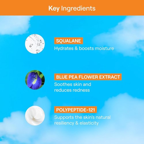 Live Tinted Hueguard Glotion Mineral Tinted Sunscreen SPF 50 - Lightweight, Fragrance-Free & Hydrating - Medium Deep, 0.5 FL Oz