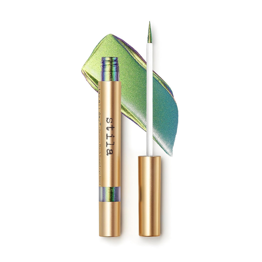 Stila Stay All Day® Chroma-Flash Liquid Eye Liner - Long-Wear Shade-Shifting Metallic | Smudge-Proof, Precision Brush Tip