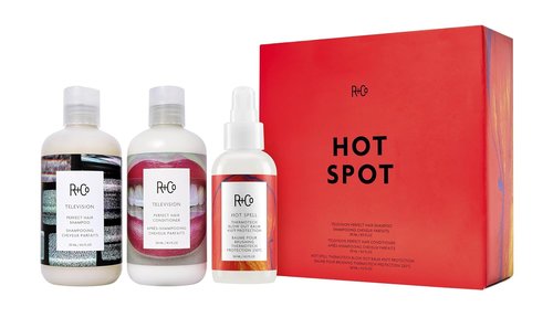 R+Co Hot Spot Care Kit - TELEVISION Perfect Hair Shampoo & Hot Spell Thermo Tech Balm
