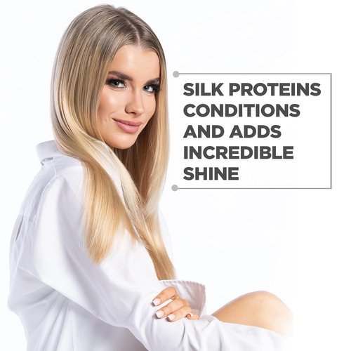 BioSilk Silk Therapy Conditioner - Moisturizing & Detangling Formula for Incredible Shine | 34 Oz