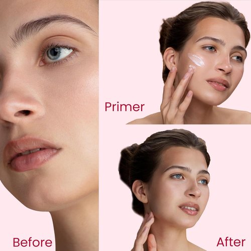 Skiennix Makeup Primer Gel - 3oz Hydrating Face Primer, Blurs Lines & Reduces Pores, Waterproof Velvet Finish