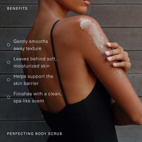 Oak Essentials Perfecting Body Scrub - Gentle Sugar Exfoliator for Smoother, Softer Skin | 7.1 Oz