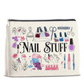 Nail Tech Makeup Bag Gifts for Women Nail Technician Artist Manicurist Cosmetic Bag Zipper Makeup Pouch