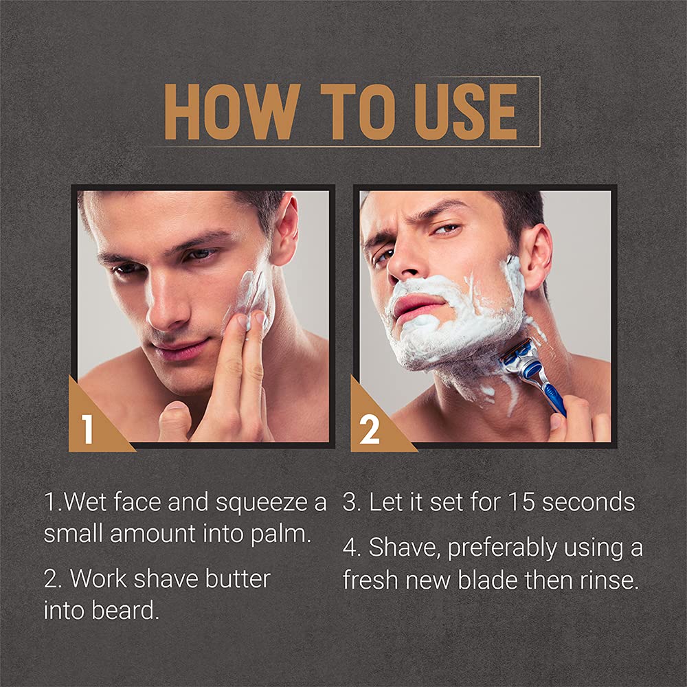 Woody’s Shave Butter - Ultra-Smooth Shaving Cream for Men, Moisturizing Beard Butter, Sensitive Skin & Reduced Irritation, 1.7 fl oz