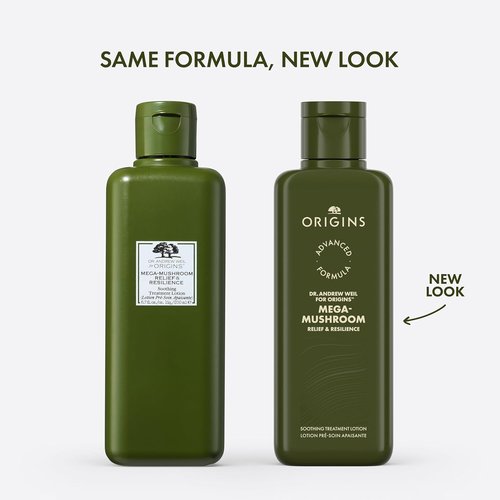 Origins Mega-Mushroom Soothing Treatment Lotion - Ideal for Sensitive Skin with Reishi Mushroom Extract