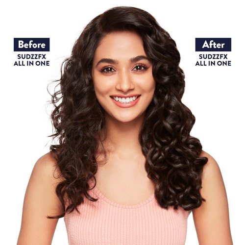 SUDZZFX ALL IN ONE Powerful Leave-in Hair Detangler - Creates Shine - Heat Protection - Smoothes Frizzy Hair - Color Safe - Sulfate Free 4.0 Fl Oz