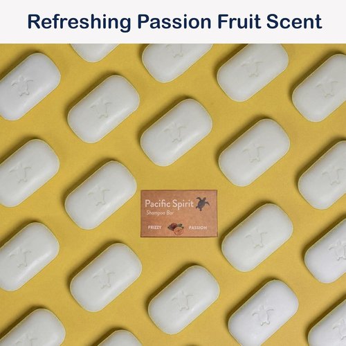 Shampoo Bar for Curly & Wavy Hair - Coconut Moisturizing & Conditioning | Tropical Scent, 3.53 Oz