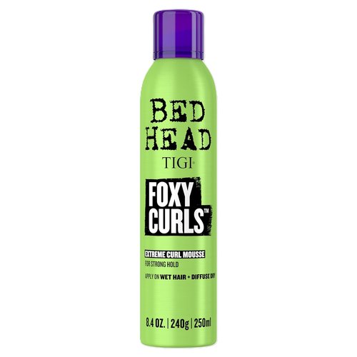 Bed Head by TIGI Curl-Defining Mousse - Extreme Hold & Anti-Frizz, 8.4 oz